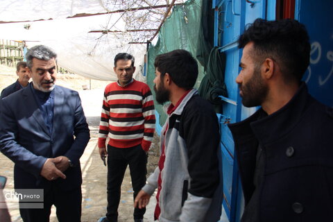 بازدید رئیس سازمان برنامه وبودجه استان از پروژهای گردشگری