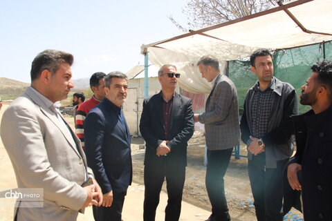 بازدید رئیس سازمان برنامه وبودجه استان از پروژهای گردشگری