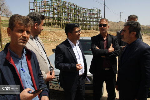 بازدید رئیس سازمان برنامه وبودجه استان از پروژهای گردشگری
