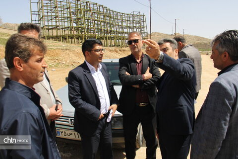 بازدید رئیس سازمان برنامه وبودجه استان از پروژهای گردشگری