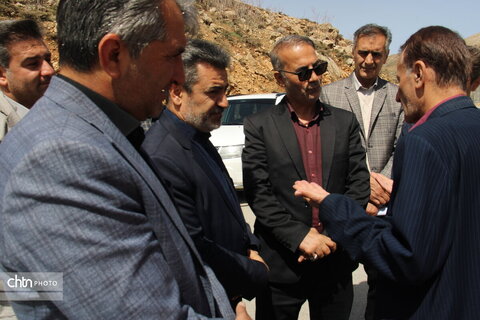 بازدید رئیس سازمان برنامه وبودجه استان از پروژهای گردشگری