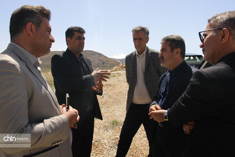 بازدید رئیس سازمان برنامه وبودجه استان از پروژهای گردشگری