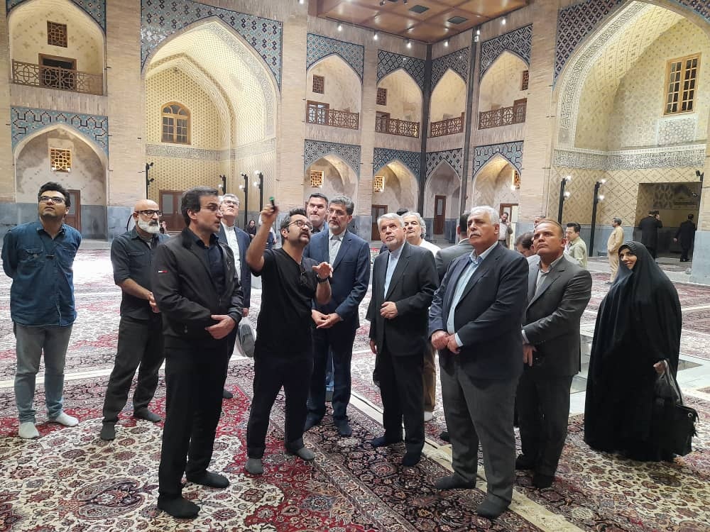 بازدید صالحی‌امیری از مدارس تاریخی حرم مطهر رضوی