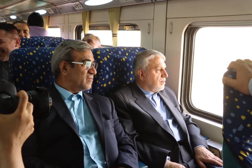 سفر وزیر میراث‌فرهنگی با قطار گردشگری به نیشابور تاریخی