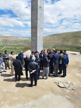 بازدید معاون هماهنگی امور اقتصادی استاندار آذربایجان غربی از پروژه مرکز تفریحی اسکای پارک چاورچین بوکان