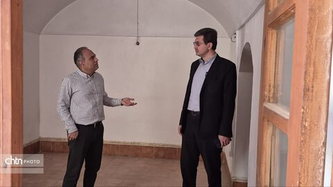 بازدید سرزده مدیرکل میراث فرهنگی یزد از مراکز اسناد و کتابخانه‌ میراث