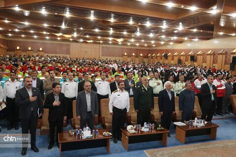 همایش تجلیل ازخادمان ستاد اجرایی خدمات سفر خراسان شمالی