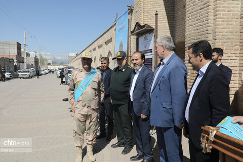 برگزاری مانور آمادگی و مدیریت بحران در بقعه شیخ جبرائیل اردبیل