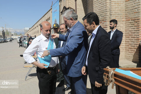 برگزاری مانور آمادگی و مدیریت بحران در بقعه شیخ جبرائیل اردبیل