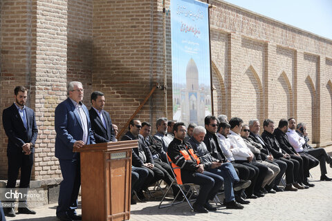 برگزاری مانور آمادگی و مدیریت بحران در بقعه شیخ جبرائیل اردبیل