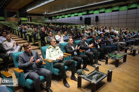 آیین تجلیل از خادمان سفرهای نوروزی خوزستان