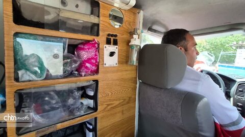 مانور آمادگی امدادگران و نهادهای خدماتی برای حفاظت از آثار در حین و پس از بحران در مکان باغ جهانی دولت آباد