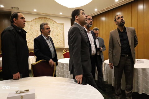 بازدید مدیرعامل شرکت توسعه گردشگری ایران از بازسازی هتل لاله