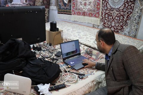 نشست خبری استاندار خراسان رضوی در بازار تاریخی فرش مشهد برگزارشد