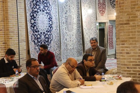 نشست خبری استاندار خراسان رضوی در بازار تاریخی فرش مشهد برگزارشد