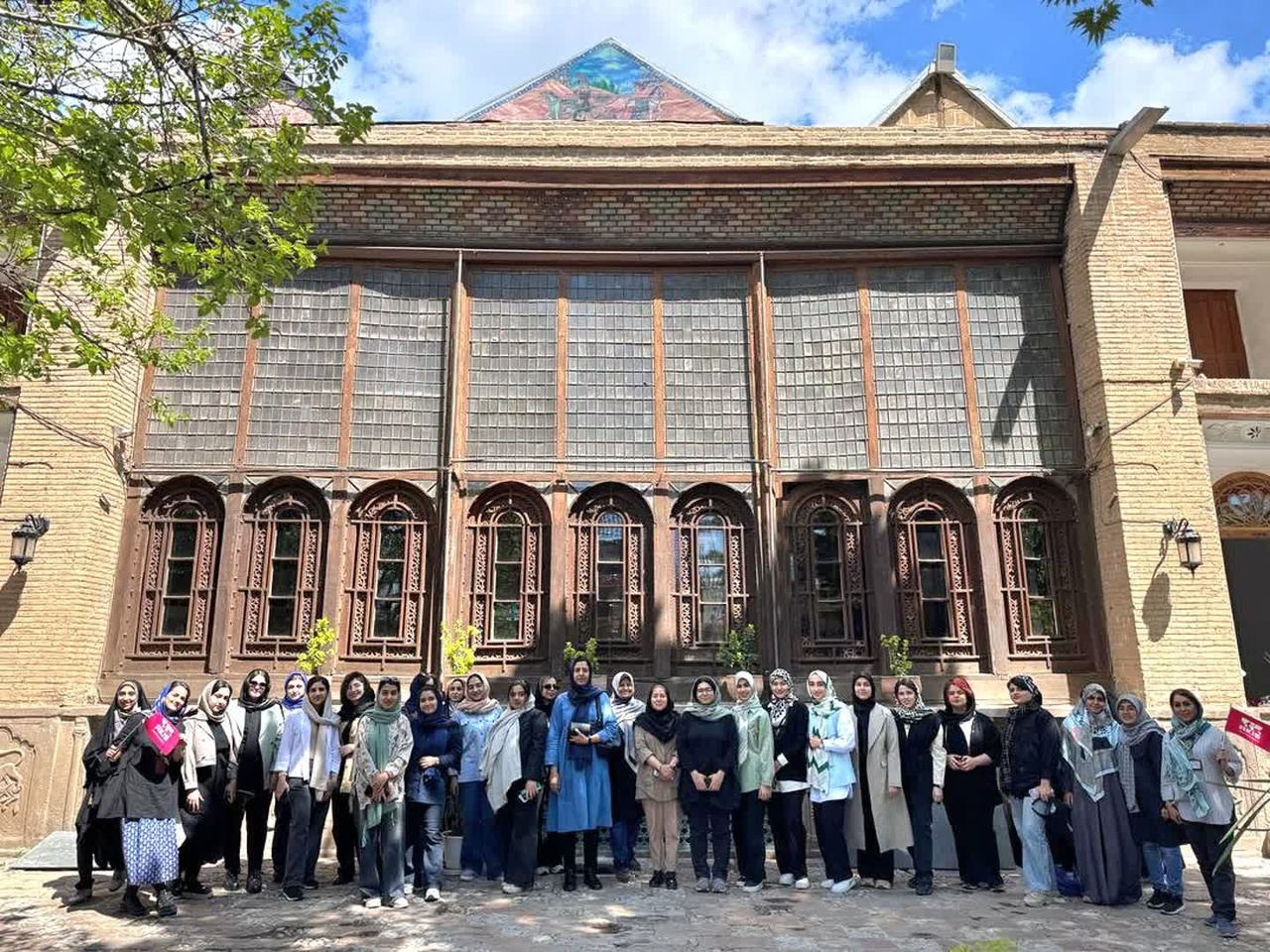 بناهای تاریخی قزوین میزبان دانشجویان دانشگاههای تهران