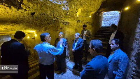 مدیرکل دیوان محاسبات یزد به همراه مدیر میراث فرهنگی یزد از پروژه‌های میراثی و گردشگری بازدید کردند