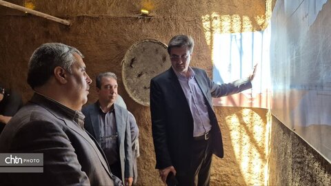 مدیرکل دیوان محاسبات یزد به همراه مدیر میراث فرهنگی یزد از پروژه‌های میراثی و گردشگری بازدید کردند