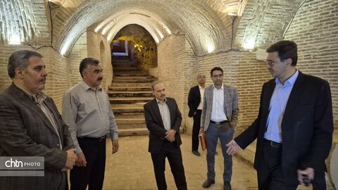مدیرکل دیوان محاسبات یزد به همراه مدیر میراث فرهنگی یزد از پروژه‌های میراثی و گردشگری بازدید کردند