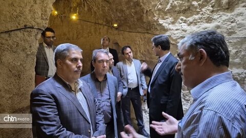 مدیرکل دیوان محاسبات یزد به همراه مدیر میراث فرهنگی یزد از پروژه‌های میراثی و گردشگری بازدید کردند