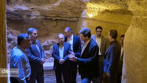 مدیرکل دیوان محاسبات یزد به همراه مدیر میراث فرهنگی یزد از پروژه‌های میراثی و گردشگری بازدید کردند