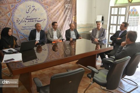 مدیرکل دیوان محاسبات یزد به همراه مدیر میراث فرهنگی یزد از پروژه‌های میراثی و گردشگری بازدید کردند