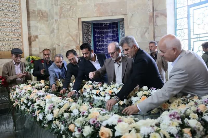 سعدیه گلباران شد