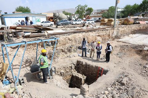 کاوش های باستان شناسی متروی شیراز
