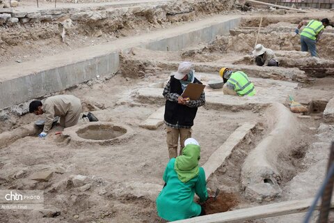 کاوش های باستان شناسی متروی شیراز