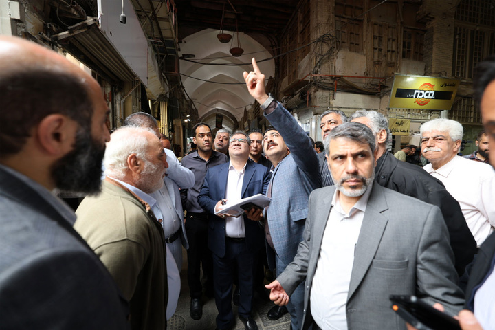 بررسی آخرین وضعیت بازار بزرگ اصفهان