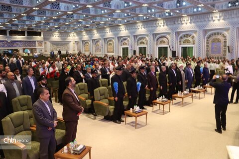 آیین شکرانه خدمت نوروز 1404 ستاداجرایی خدمات سفر خراسان رضوی  در مشهد برگزار شد