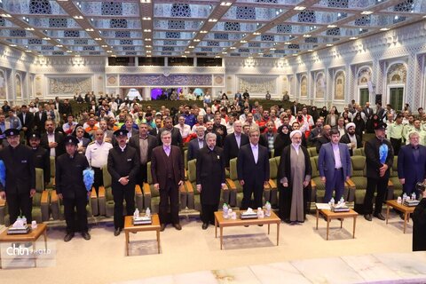 آیین شکرانه خدمت نوروز 1404 ستاداجرایی خدمات سفر خراسان رضوی  در مشهد برگزار شد