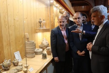 موزه چای لاهیجان؛ میزبان استاندار گیلان در بازدید فرهنگی