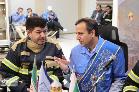 مانور مانور آمادگی و مدیریت بحران آثار تاریخی در تبریز