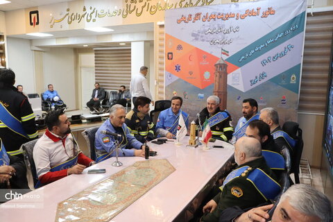 مانور مانور آمادگی و مدیریت بحران آثار تاریخی در تبریز