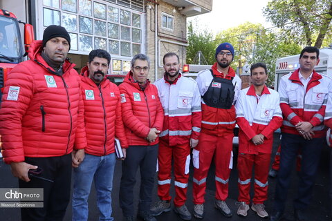 مانور مانور آمادگی و مدیریت بحران آثار تاریخی در تبریز
