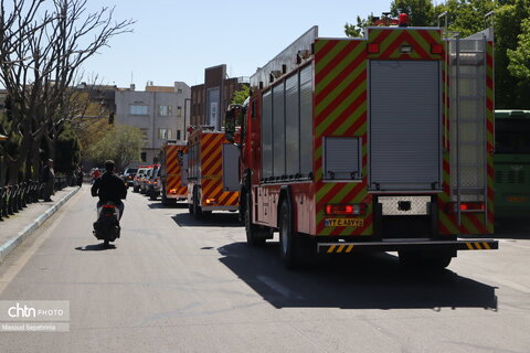 مانور مانور آمادگی و مدیریت بحران آثار تاریخی در تبریز