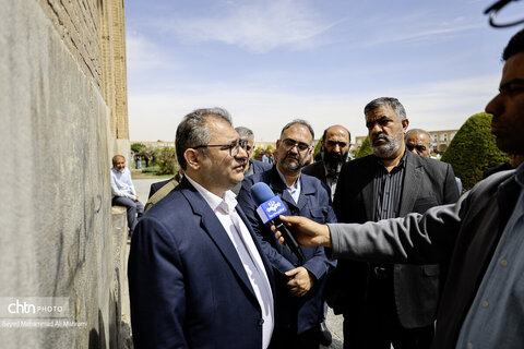 بازدید و بررسی آخرین وضعیت بازار بزرگ اصفهان