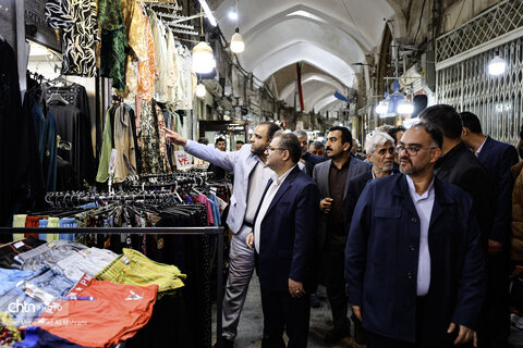 بازدید و بررسی آخرین وضعیت بازار بزرگ اصفهان