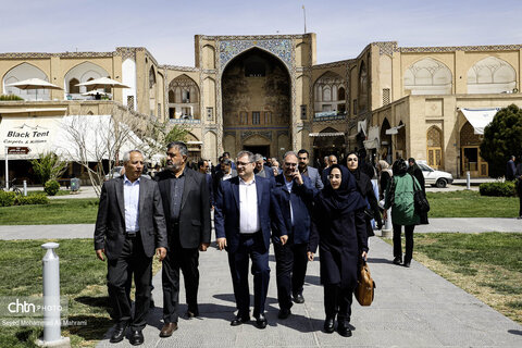بازدید و بررسی آخرین وضعیت بازار بزرگ اصفهان