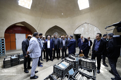 بازدید و بررسی آخرین وضعیت بازار بزرگ اصفهان