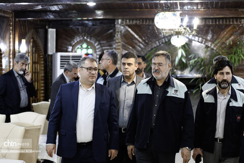 دیدار مدیر کل میراث فرهنگی استان اصفهان  و مدیر عامل ذوب آهن