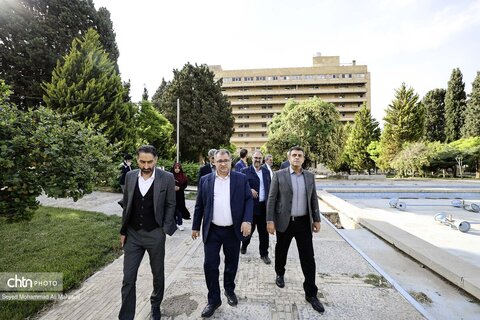 دیدار مدیر کل میراث فرهنگی استان اصفهان  و مدیر عامل ذوب آهن