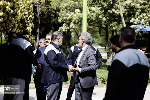دیدار مدیر کل میراث فرهنگی استان اصفهان  و مدیر عامل ذوب آهن
