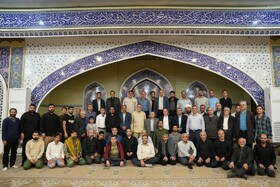 حضور مشاور وزیر میراث فرهنگی در جمع زائران یادمان شهدای بازی دراز