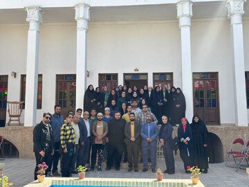 بازدید معماران سازمان نظام‌مهندسی از خانه تاریخی لطفی دامغان