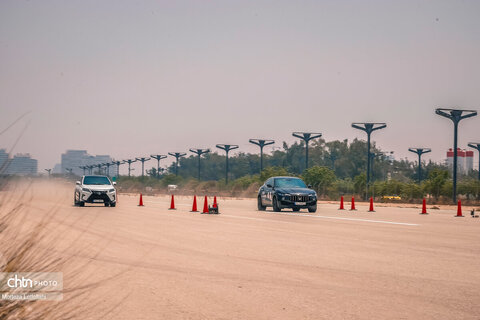 نخستین دوره مسابقات اتومبیلرانی درگ (شتاب) در جزیره کیش