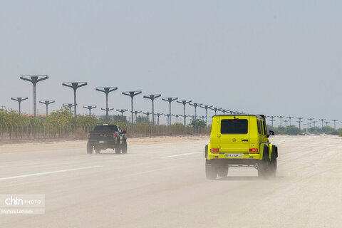 نخستین دوره مسابقات اتومبیلرانی درگ (شتاب) در جزیره کیش