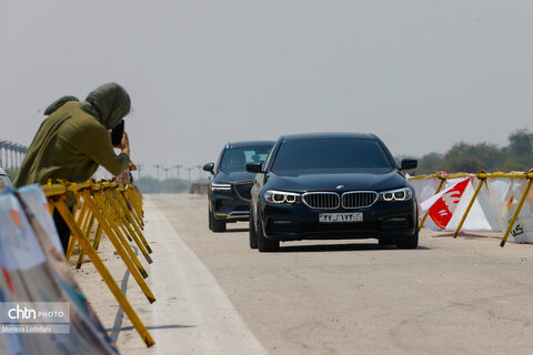 نخستین دوره مسابقات اتومبیلرانی درگ (شتاب) در جزیره کیش