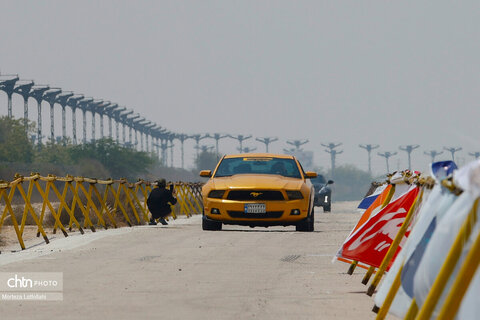 نخستین دوره مسابقات اتومبیلرانی درگ (شتاب) در جزیره کیش